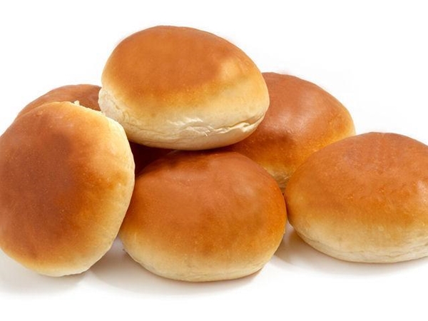 Wit zacht bolletje&nbsp;zak van 10 stuks