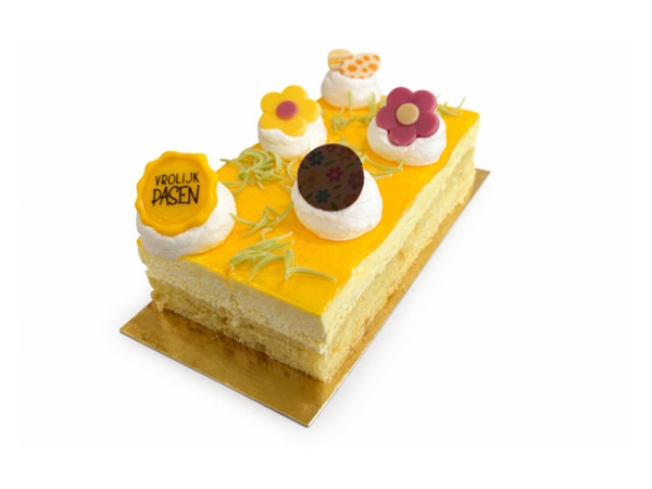 Lemon bavarois schnitt